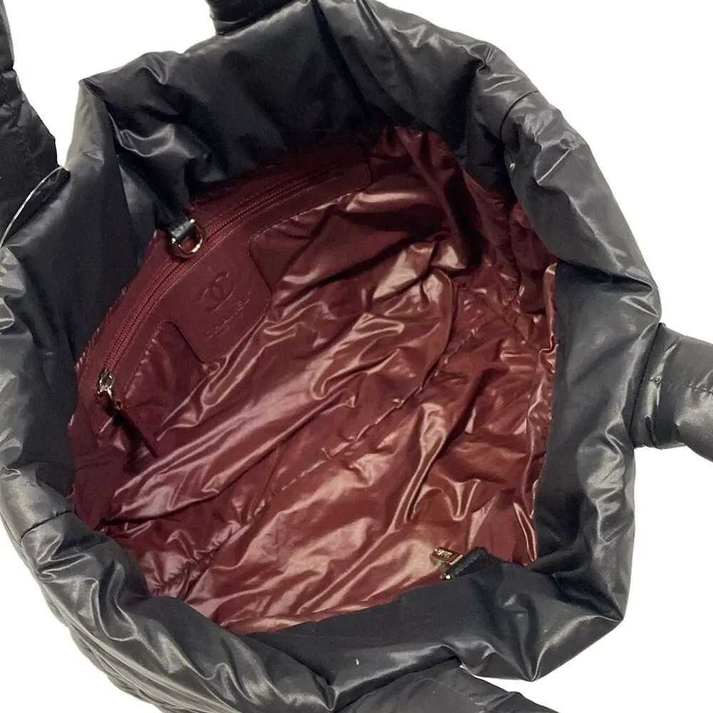 Chanel Coco Cocoon PM Tote Bag A48610 Nylon Leather